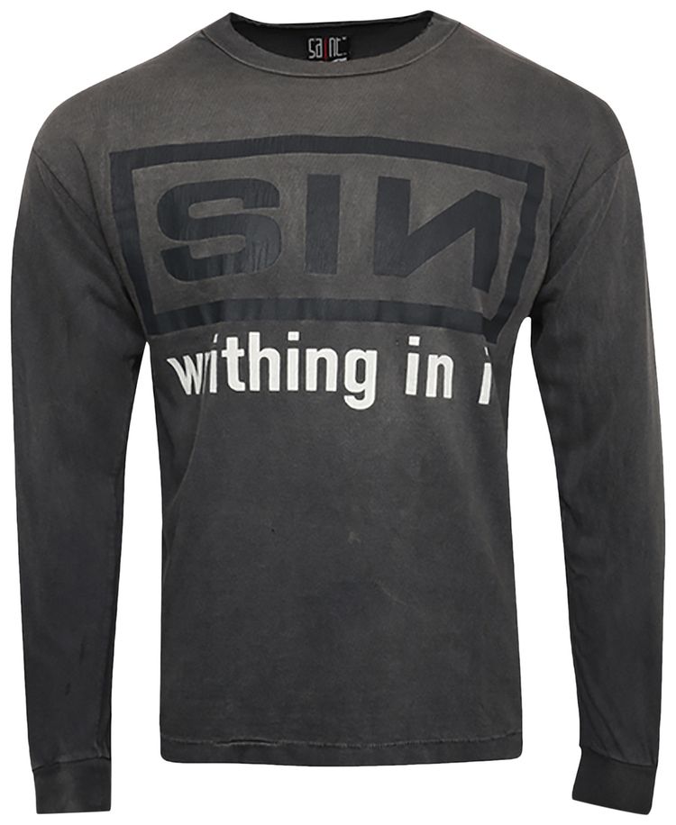 SAINT Mxxxxxx Sin Long Sleeve Black