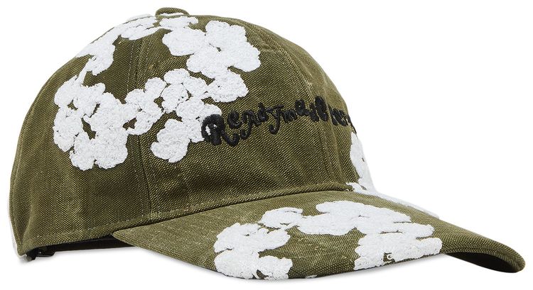 READYMADE x Denim Tears Cotton Wreath Cap Olive