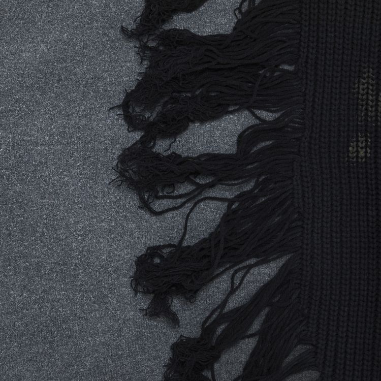 Maison Mihara Yasuhiro Knit Combined Pullover Black