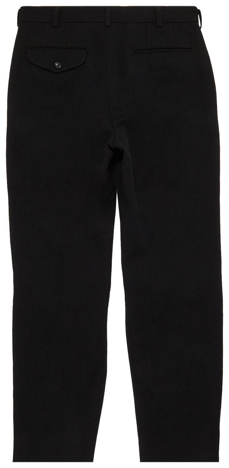 Comme des Garcons Homme Plus Slit Knee Trouser Black