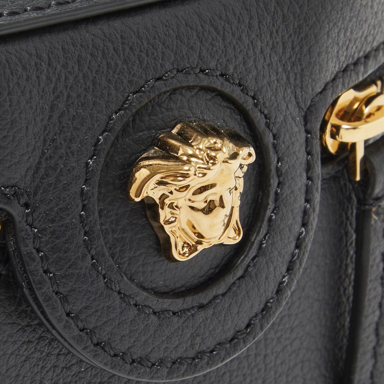 Versace La Medusa Small Handbag Black