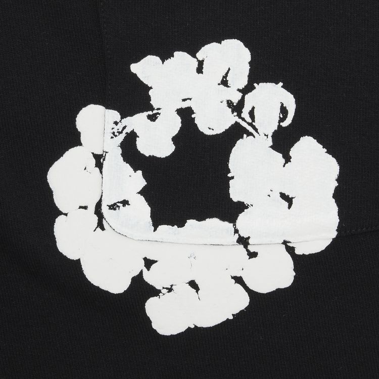 READYMADE x Denim Tears Cotton Wreath Flare Sweatpants Black
