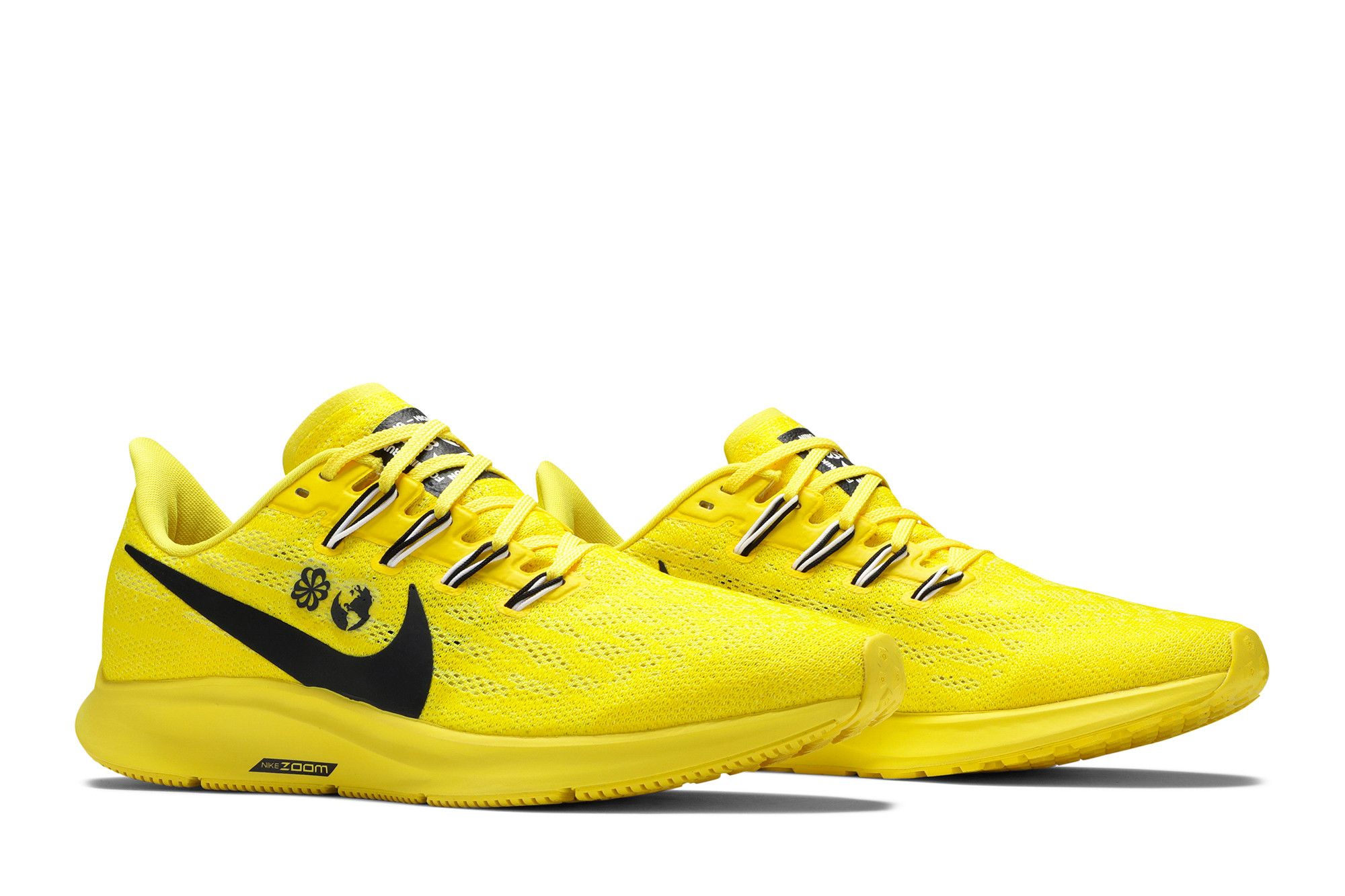 Size 7.5 Cody Hudson x Air Zoom Pegasus 36 Chrome Yellow