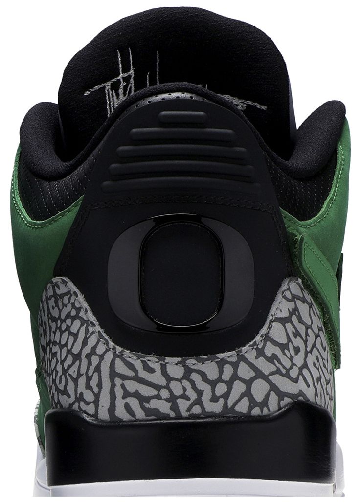 Air Jordan 3 Retro Tinker Oregon Ducks PE