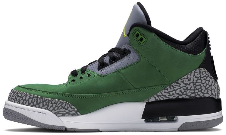 Air Jordan 3 Retro Tinker Oregon Ducks PE