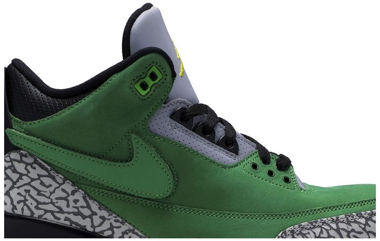 Air Jordan 3 Retro Tinker Oregon Ducks PE