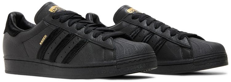 Kader Sylla x adidas Superstar ADV Monochrome Black