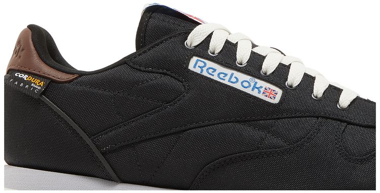 Reebok Classic Leather Black Brush Brown