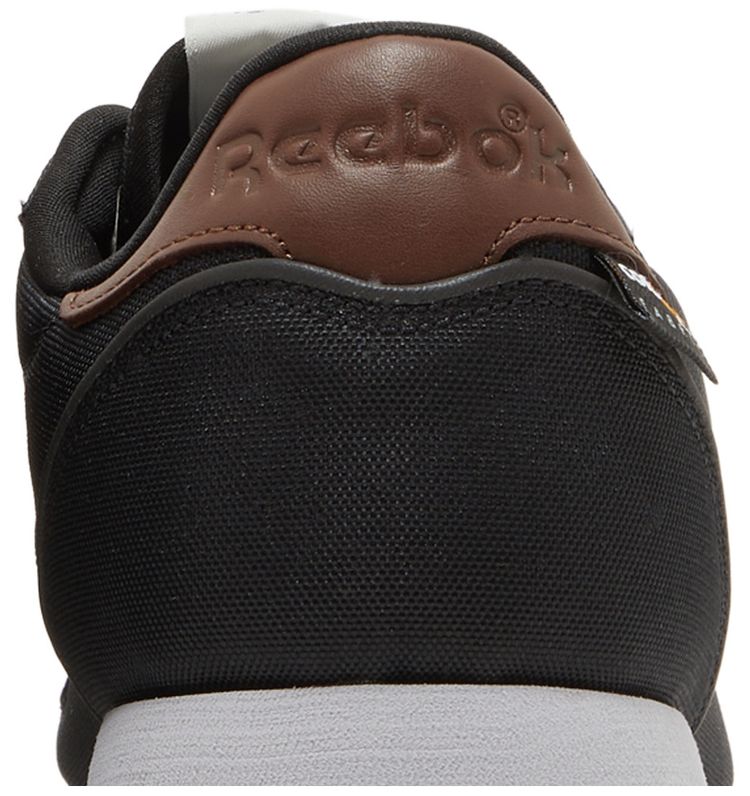 Reebok Classic Leather Black Brush Brown
