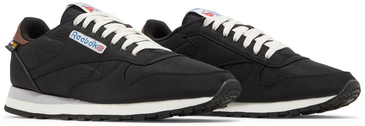 Reebok Classic Leather Black Brush Brown