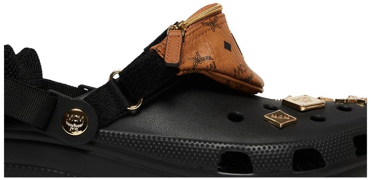 Crocs MCM x Classic Clog Mini Fanny Pack   Black