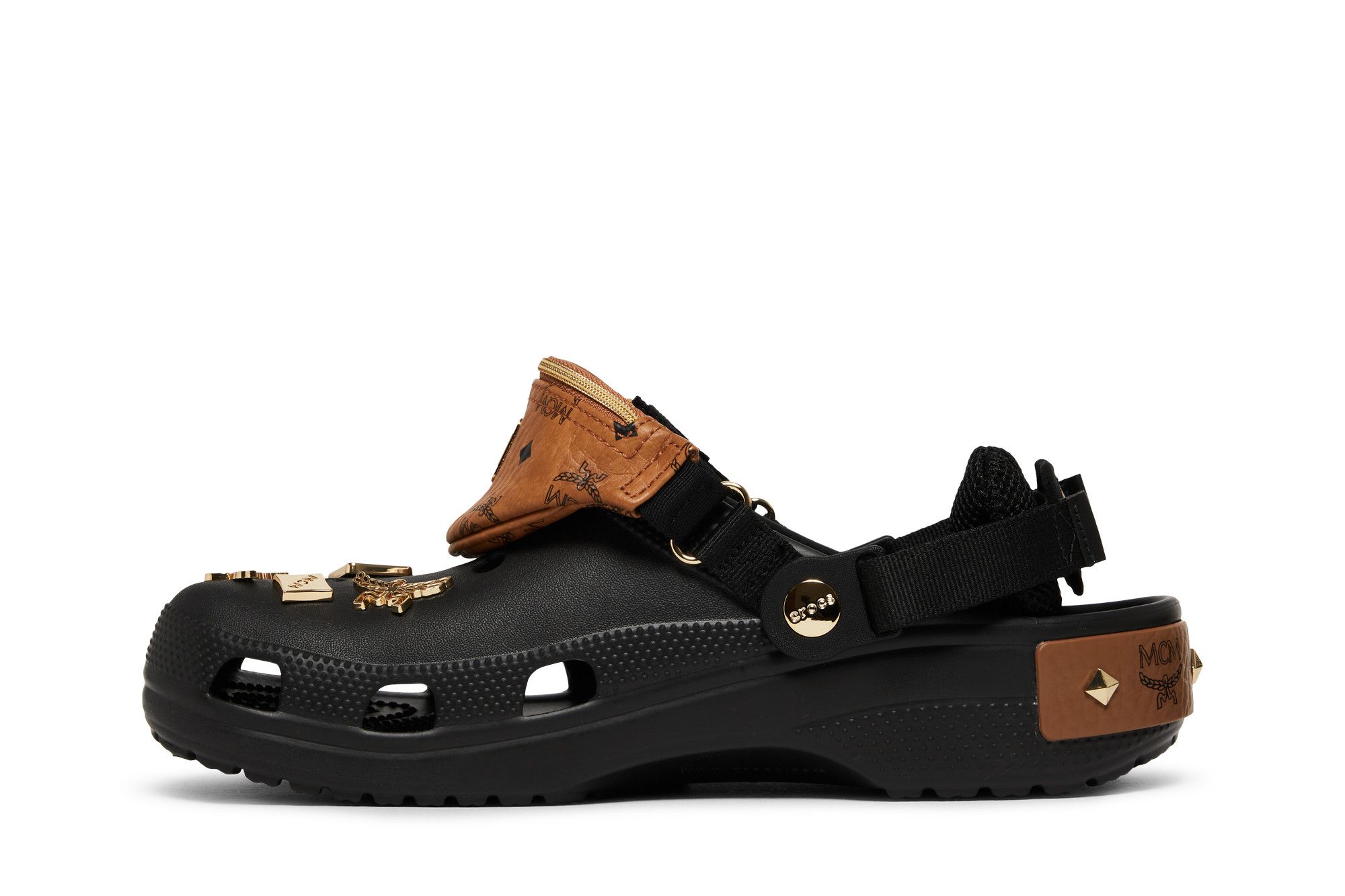 Buy MCM x Classic Clog Mini Fanny Pack Black 207692 001 GOAT UK