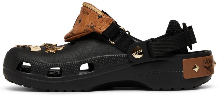 Crocs MCM x Classic Clog Mini Fanny Pack   Black