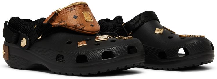 Crocs MCM x Classic Clog Mini Fanny Pack   Black