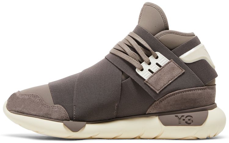 Adidas Y 3 Qasa High Brown Cream White
