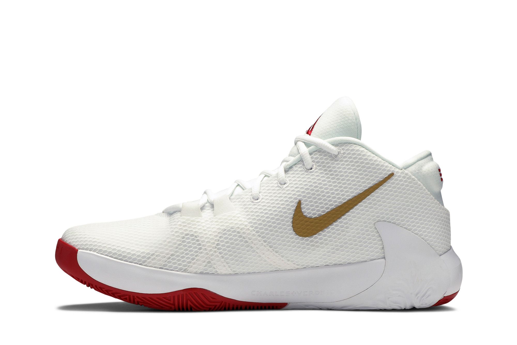 Nike freak 1 white and gold clearance