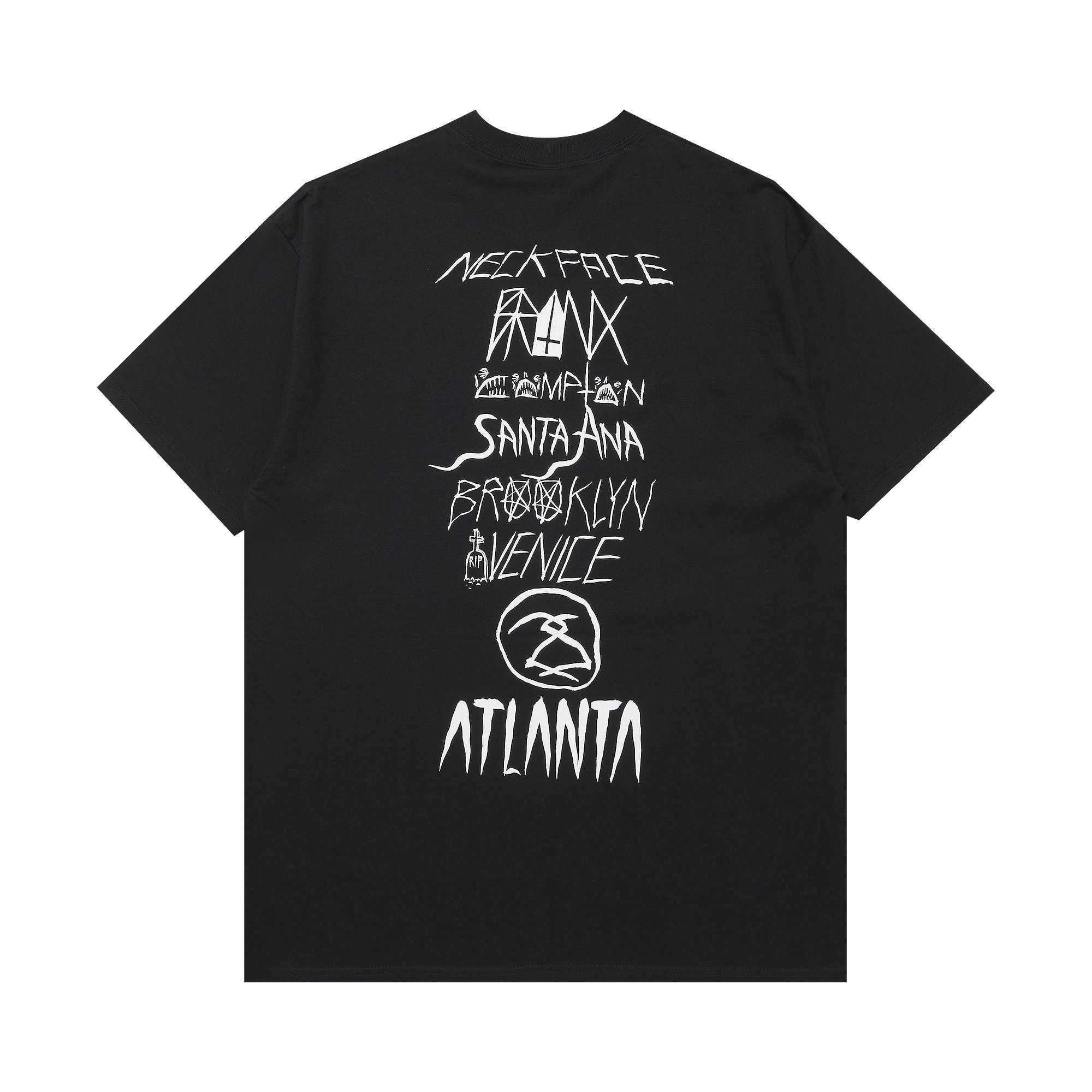 Buy Stussy Gear Evil World Tour Tee 'Black' - 0535
