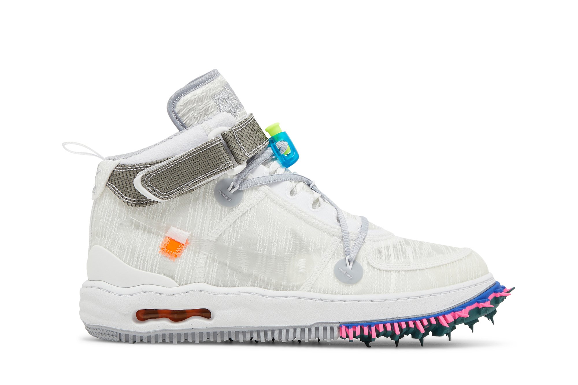 Off-White x Air Force 1 Mid 'White' | GOAT
