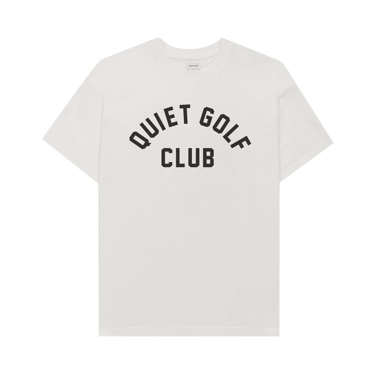 GOAT Exclusive Quiet Golf T-Shirt In White