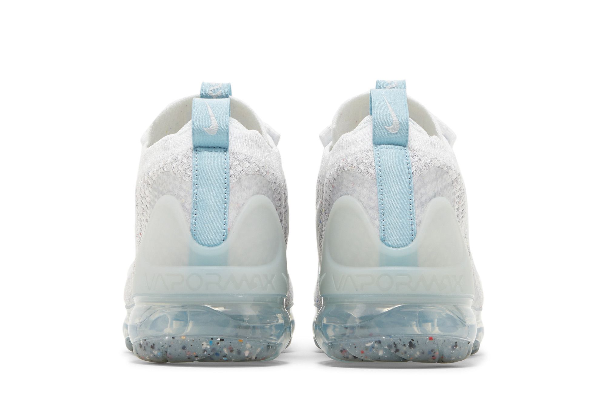 Size 5.5 Air VaporMax 2021 Flyknit GS Mismatched Swoosh White Aura
