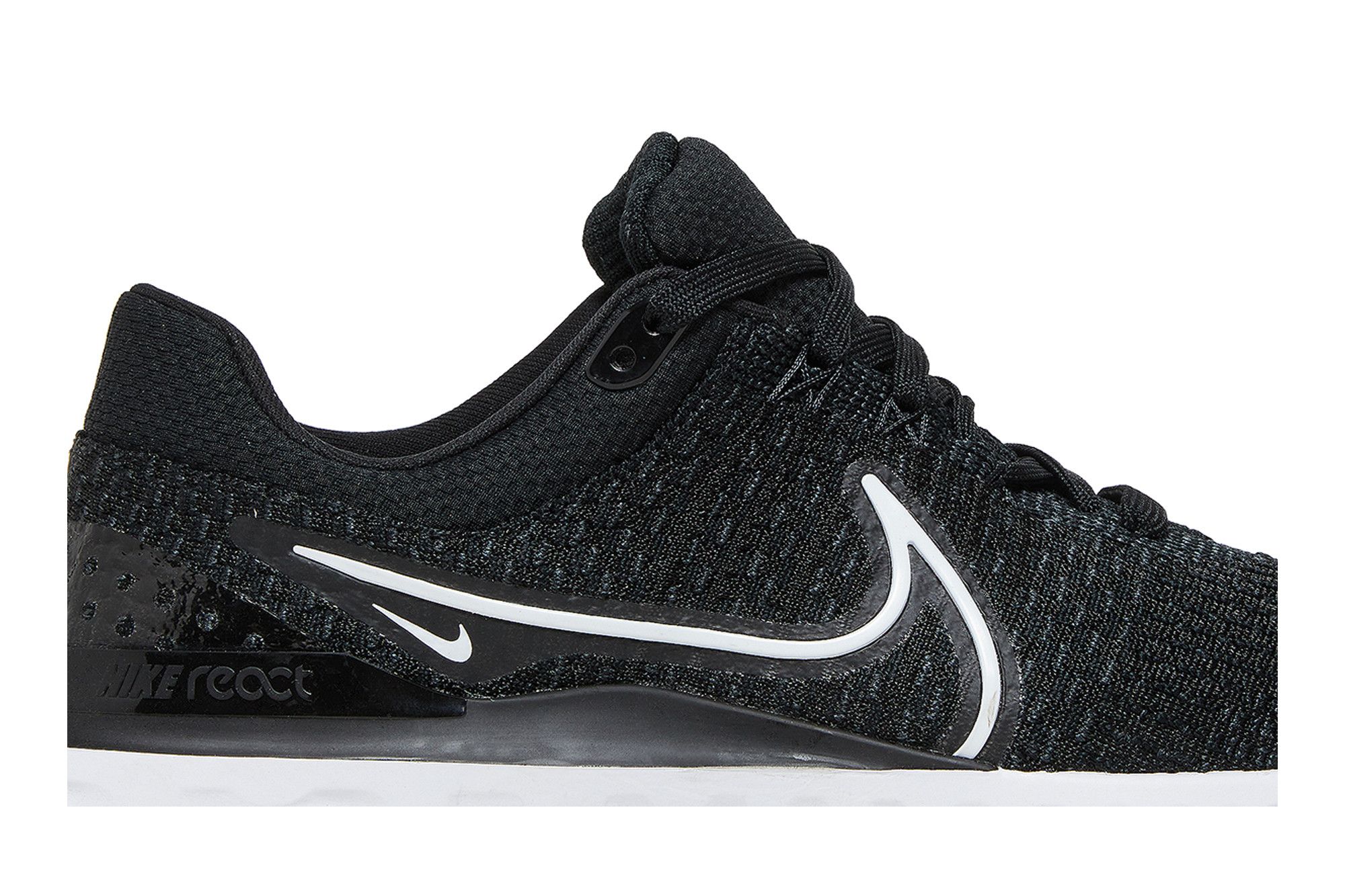 Size 10.5 React Infinity Run Flyknit 3 Black White