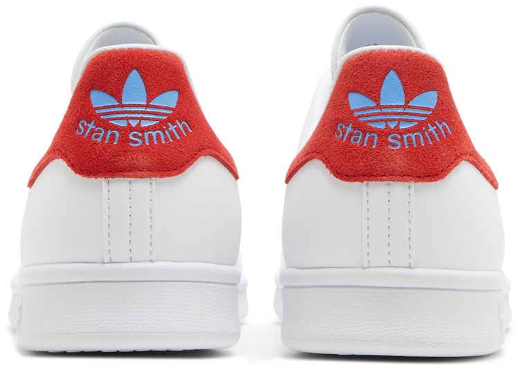Adidas Stan Smith White Vivid Red