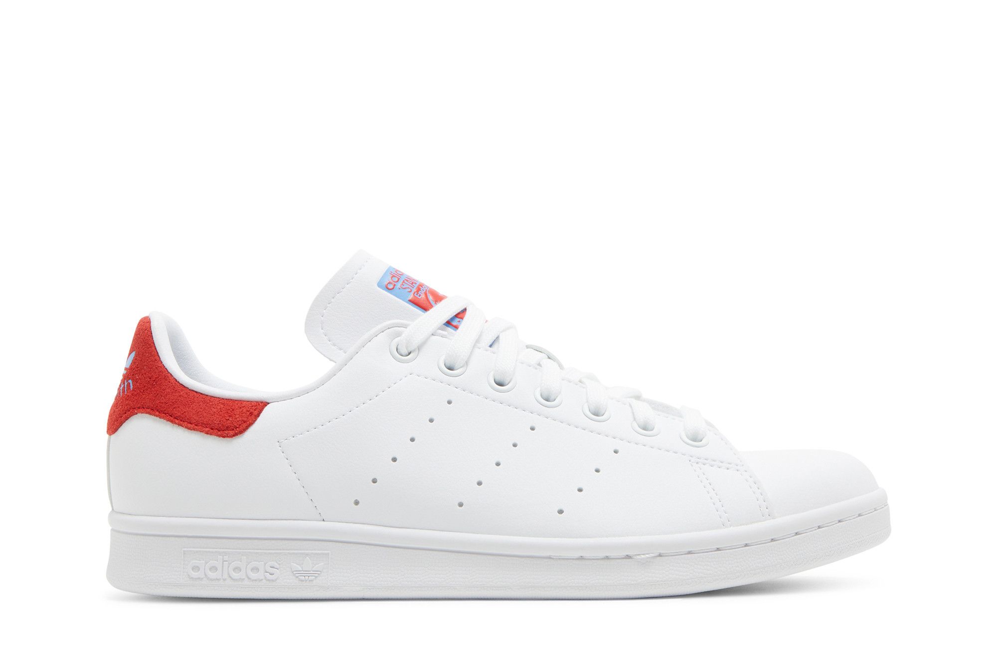Buy Stan Smith White Vivid Red GY1042 GOAT