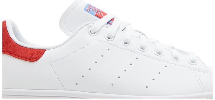 Adidas Stan Smith White Vivid Red