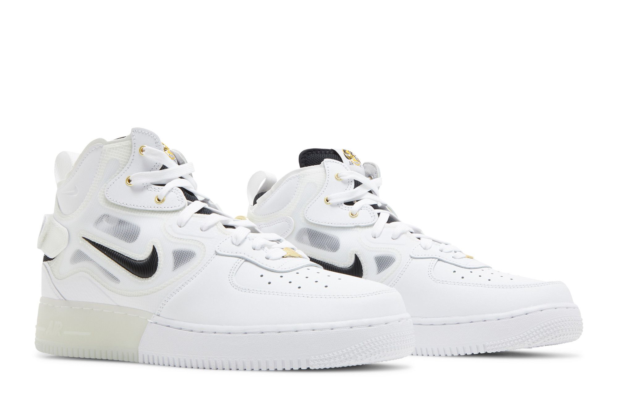 Buy Air Force 1 Mid React '40th Anniversary - White Black