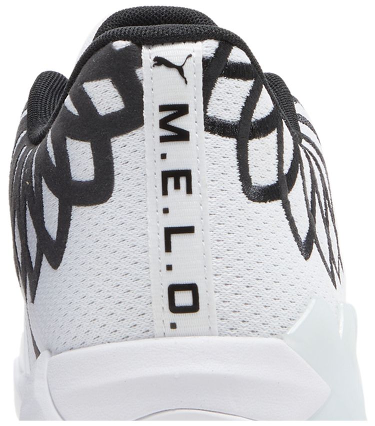 Puma MB01 Lo Team Colors   White Black