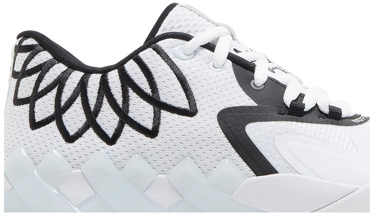 Puma MB01 Lo Team Colors   White Black