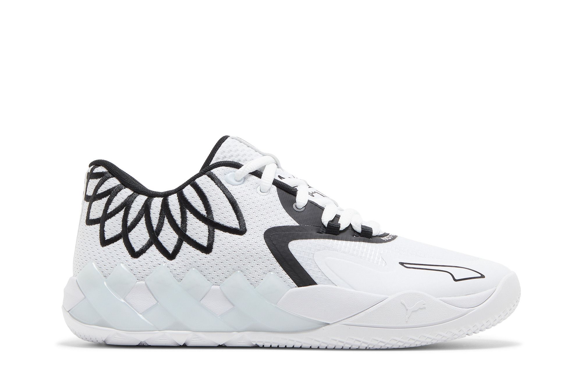 ポ*）様 MB01 LO PUMA バッシュ US9.5 white black Size 14 - PUMA MB.01 Lo Team Colors - White Black 376941-13