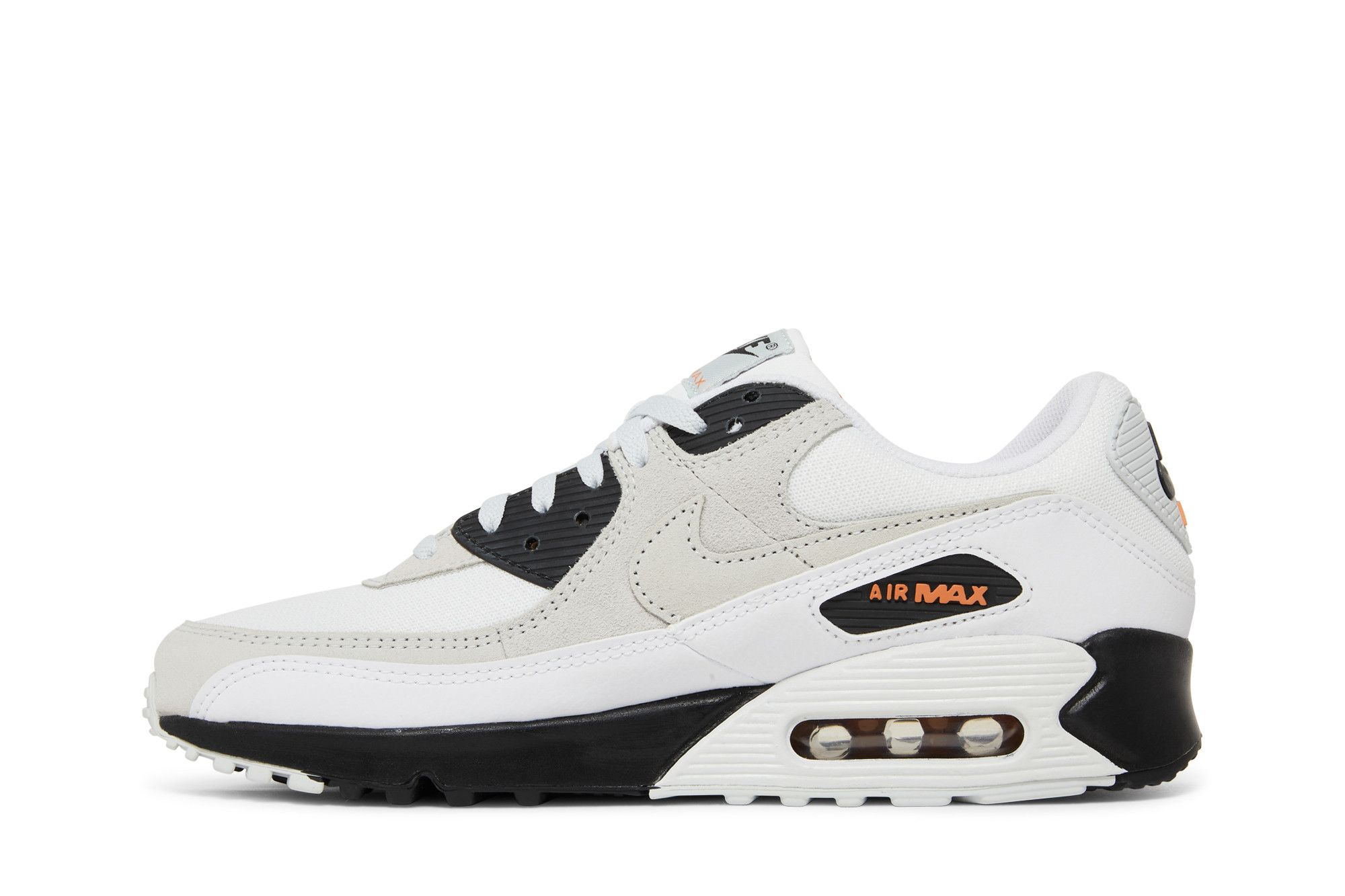 Buy Nike Air Max 90 'White Black Hot Curry' - DM0029 100 | GOAT