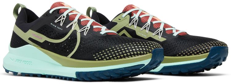Nike React Pegasus Trail 4 Black Alligator Mint