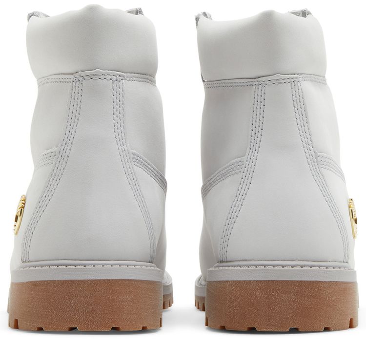 Timberland 6 Inch Premium Boot Junior Light Grey Gum