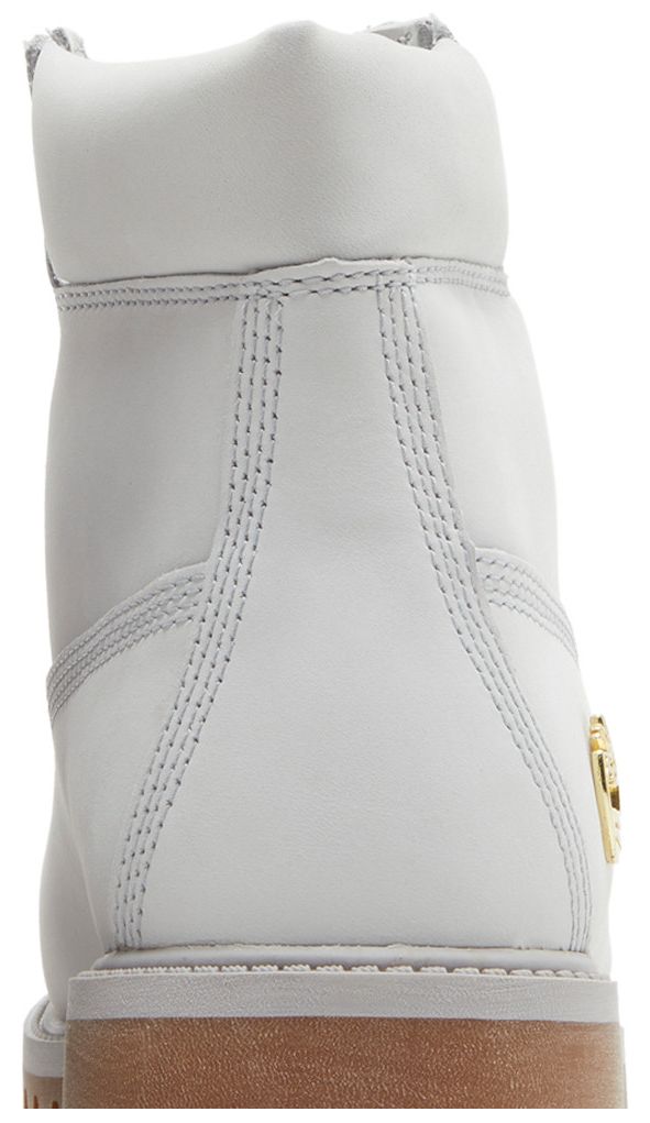 Timberland 6 Inch Premium Boot Junior Light Grey Gum