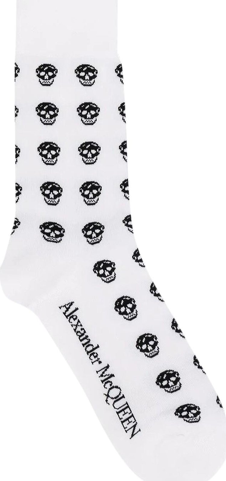 Alexander McQueen Skull Socks 'White'