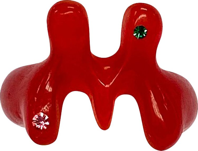 Mowalola x BLOBB Gummy Ring 'Red'