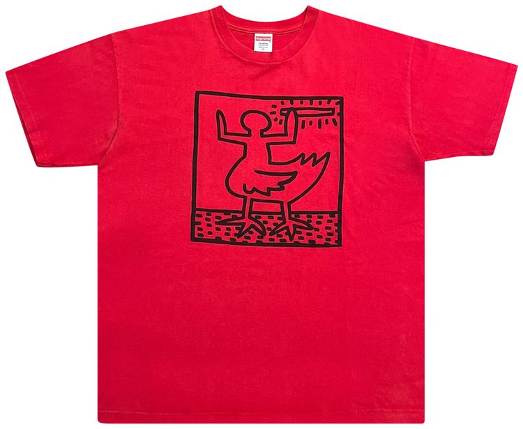 Supreme x Malcolm McLaren Duck Joint Tee Red