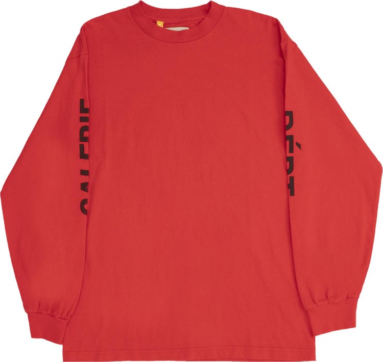Gallery Dept. French Collector Long-Sleeve Tee 'Red' | GOAT