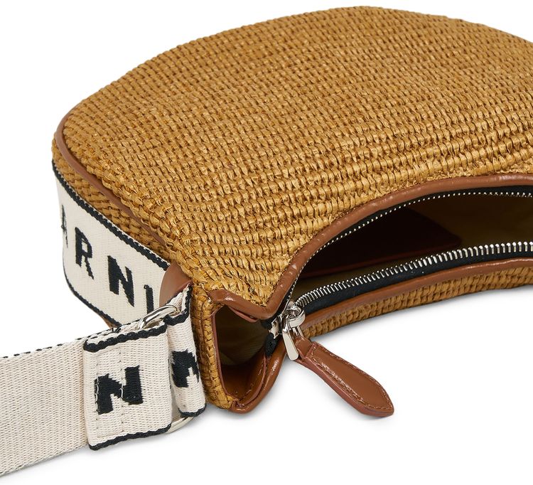 Marni Small Bey Bag Raw SiennaNaturalBlack