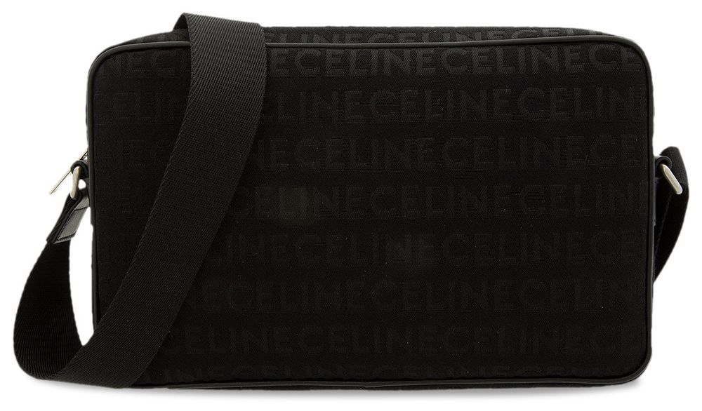 Buy CELINE Horizontal Messenger Strap Bag 'Black' 197202EKF 38SI GOAT