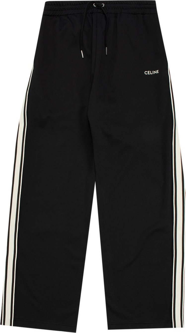 Buy CELINE Jogging Pants 'Black/White' - 2Z0991210 38AW | GOAT