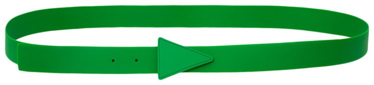 Bottega Veneta Triangle 3cm Rubber Parakeet