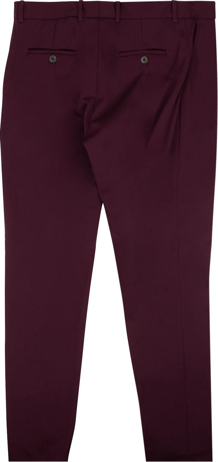 YProject Plum Oversized Waist Pants Purple