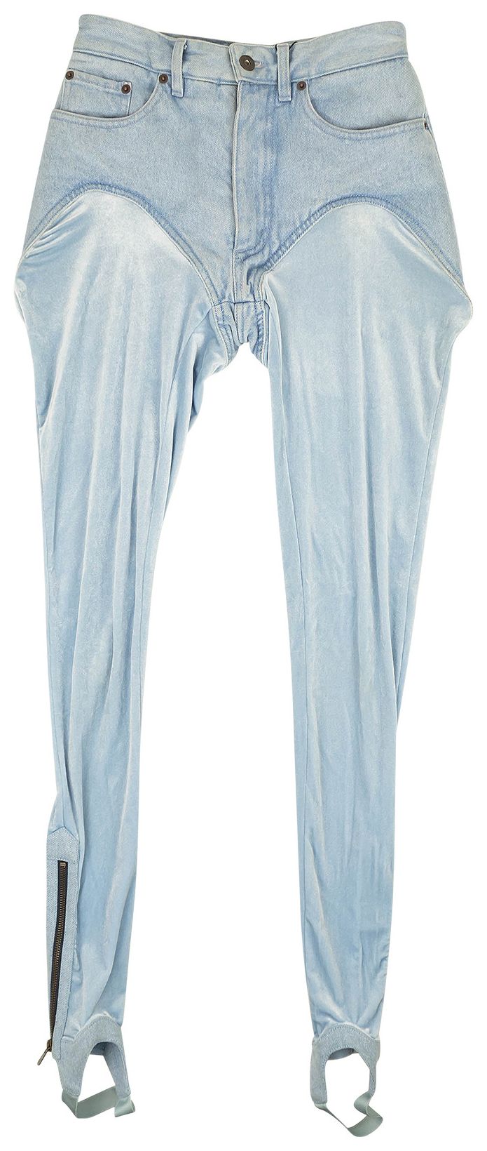 YProject Stirrup Short Pant Blue