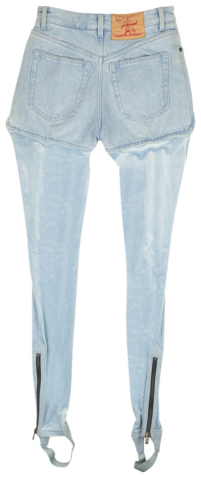 YProject Stirrup Short Pant Blue