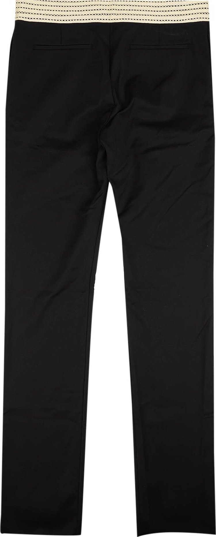 Wales Bonner Spiritus Tailo Crochet Pants Black