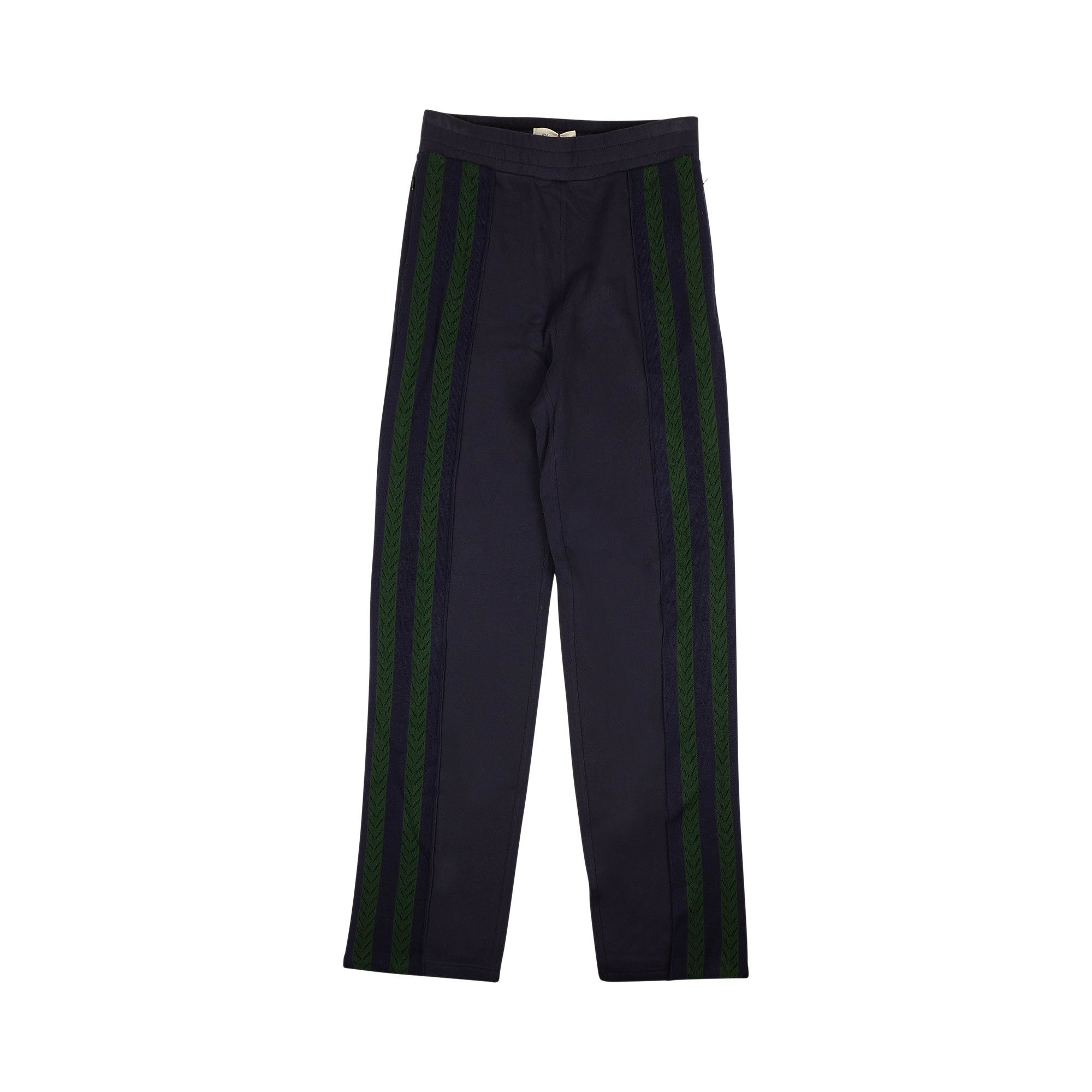 Buy Wales Bonner Palms Crochet Stripe Trackpants Blue MA19JE01 JER400D 550 GOAT