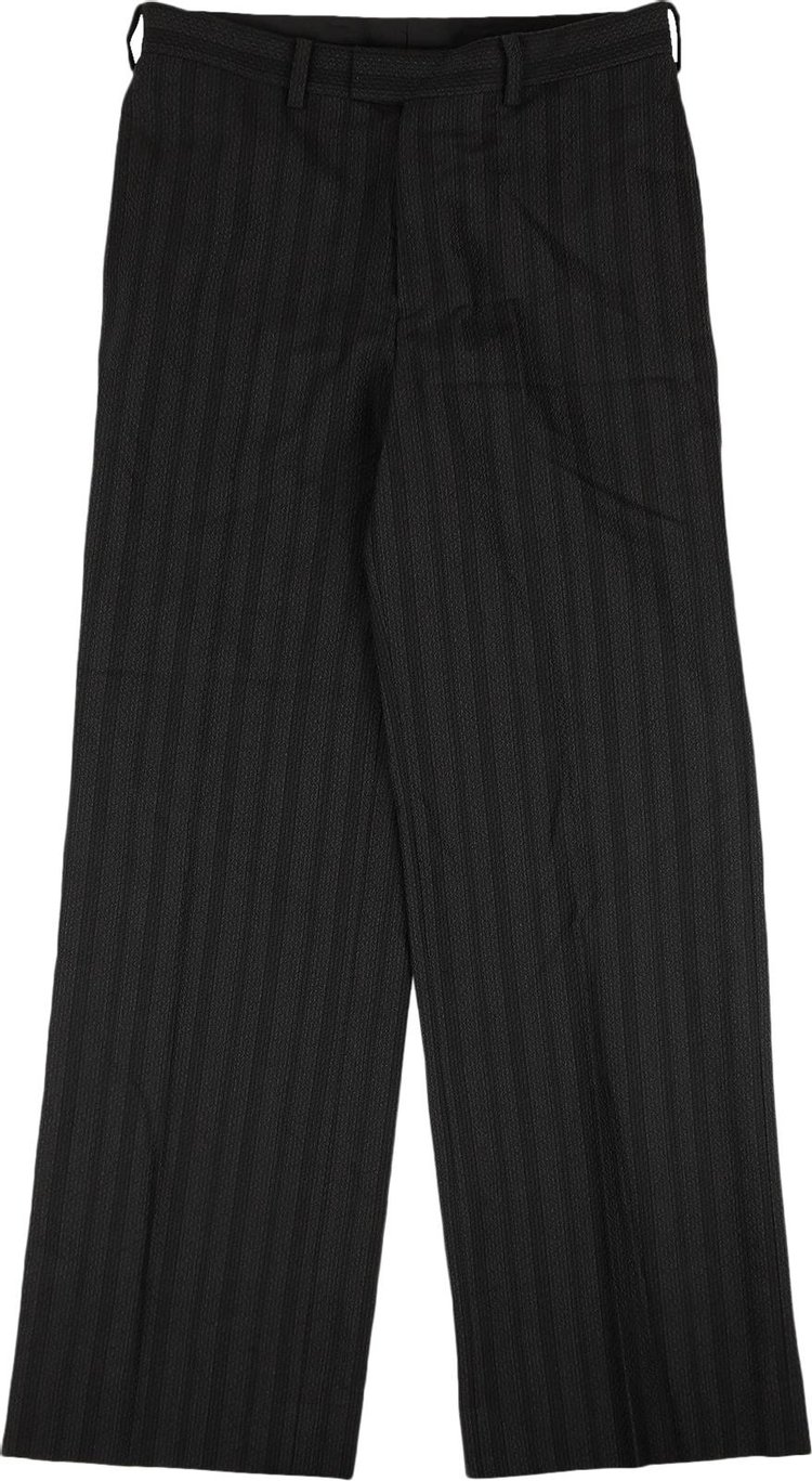 Undercover Pinstripe Straight Pants 'Black'